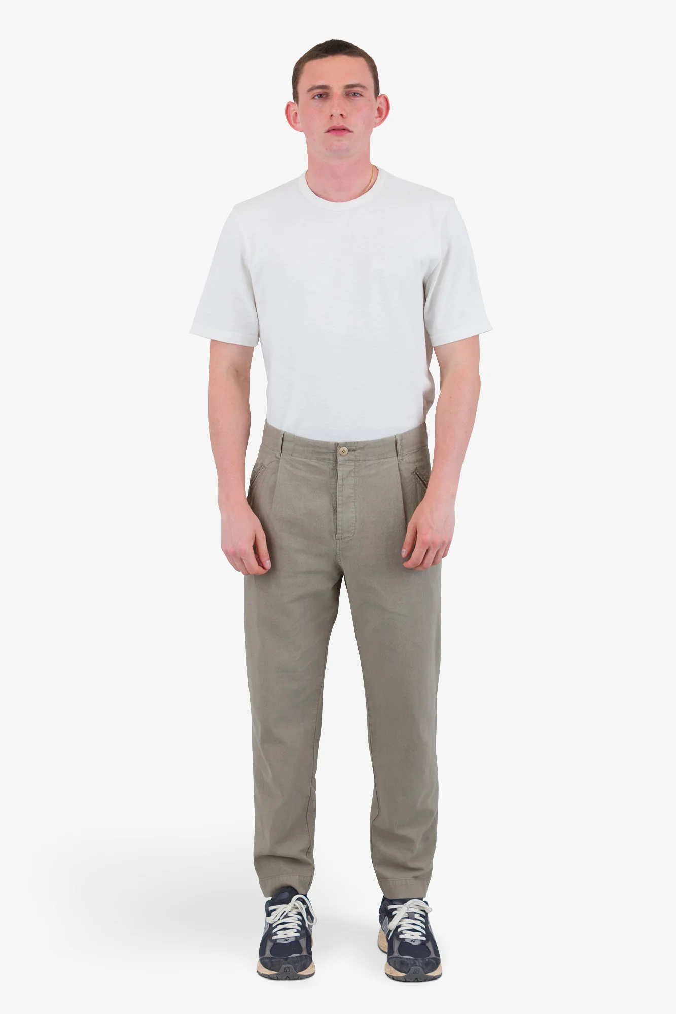 Assembly Pant - Sage Cotton Linen - Image 2