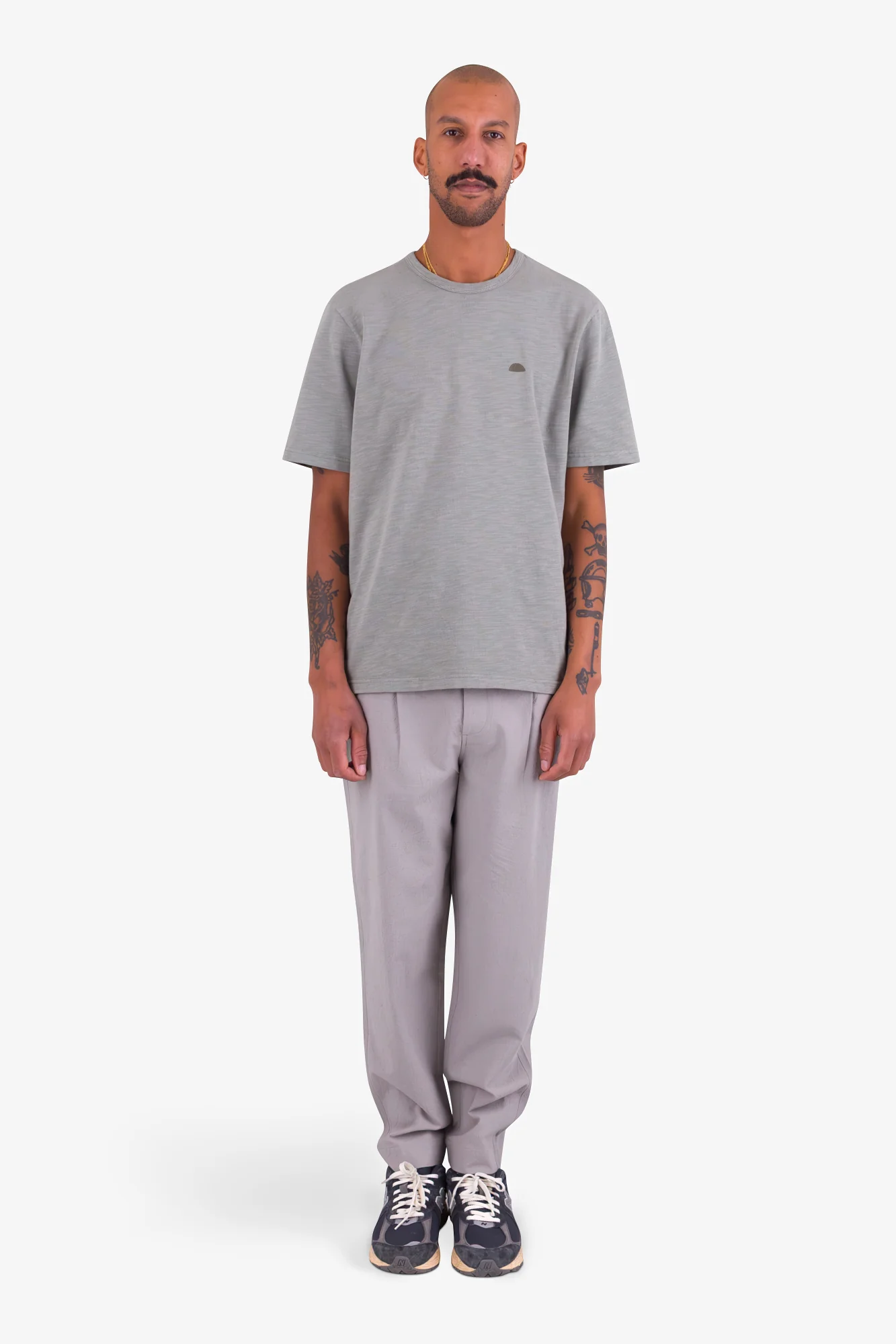 Assembly Pant - Silver Grey Crinkle - Image 2