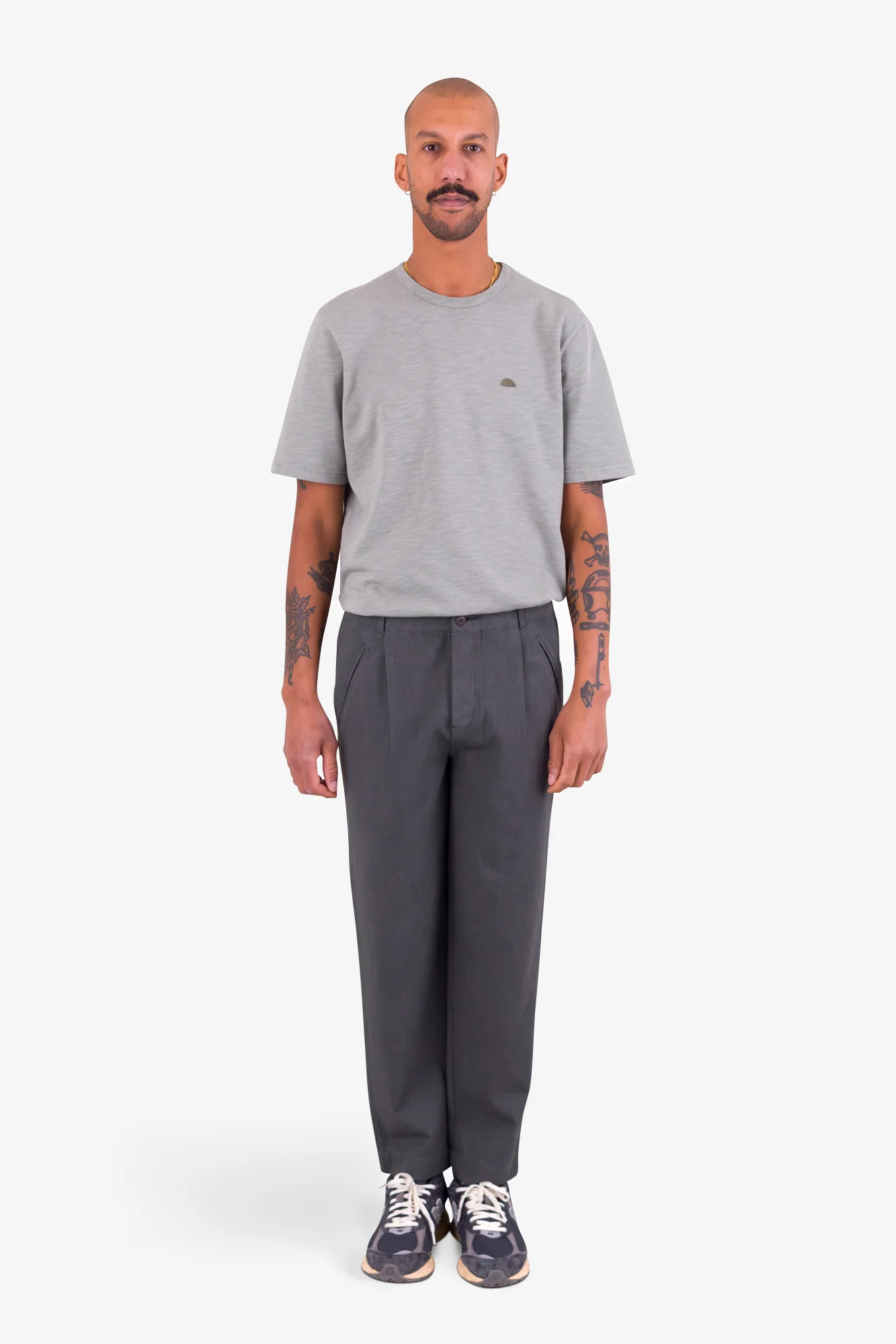 Assembly Pant - Soft Black Herringbone - Image 2