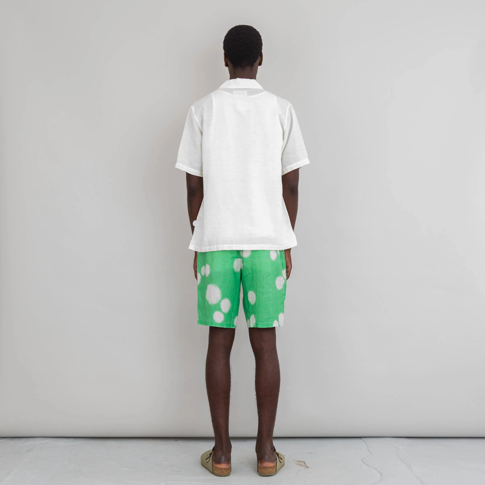 Assembly Short - Green Dot Print - Image 3