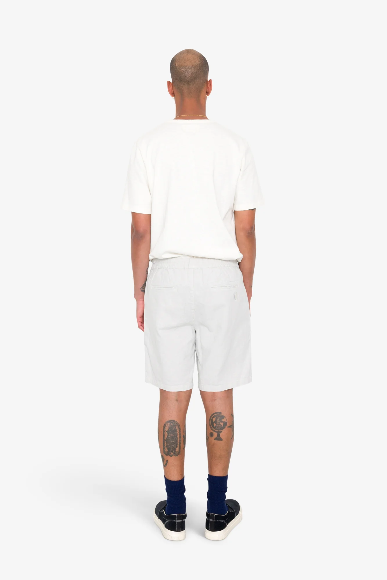Assembly Short - Silver Grey Linen - Image 8
