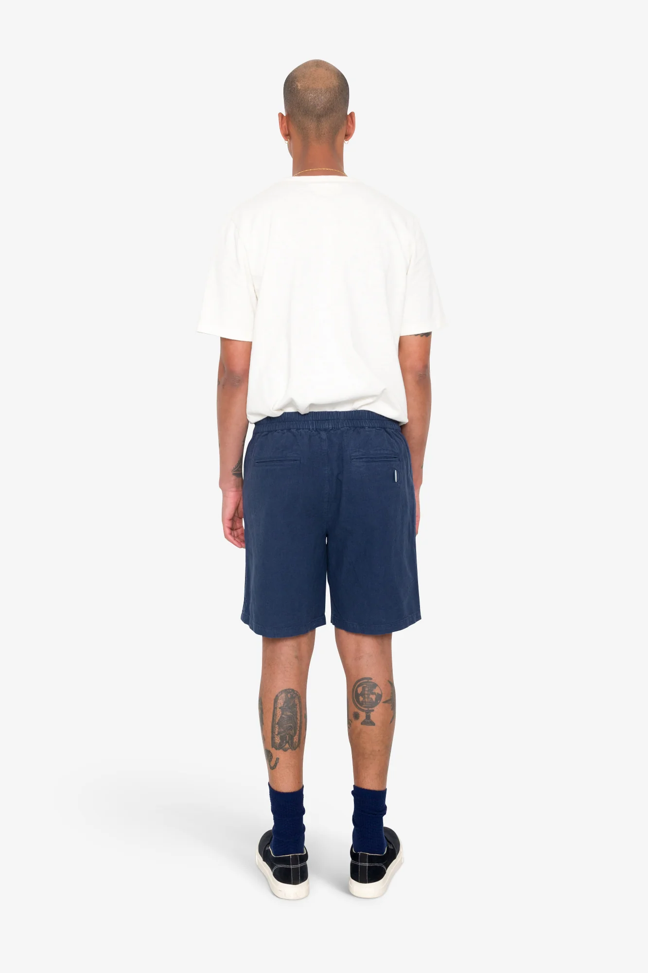Assembly Short - Soft Navy Linen - Image 6