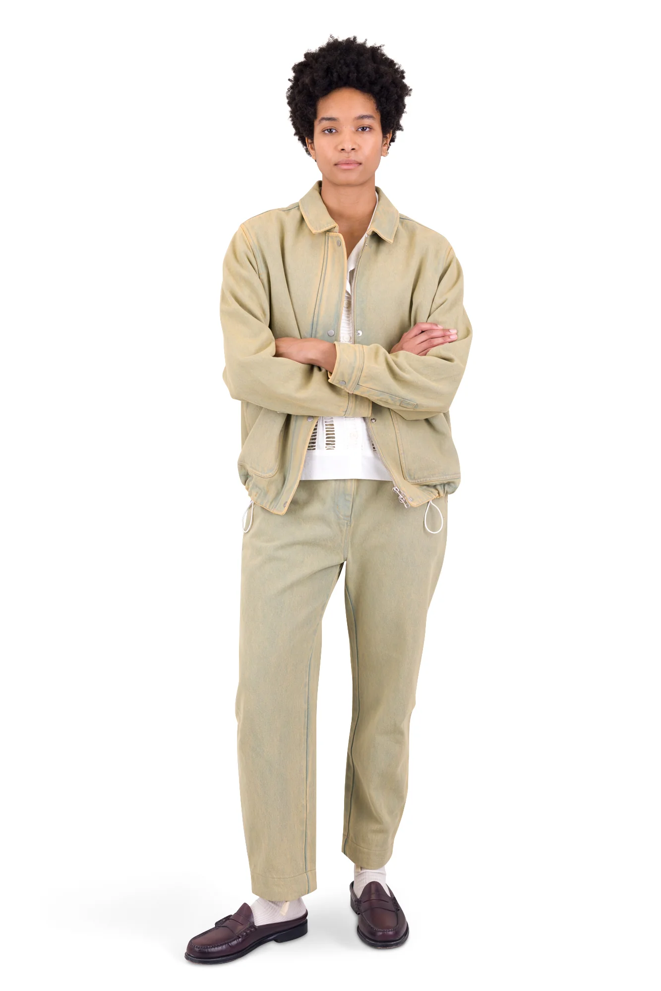 Blouson - Bleached Denim - Image 10