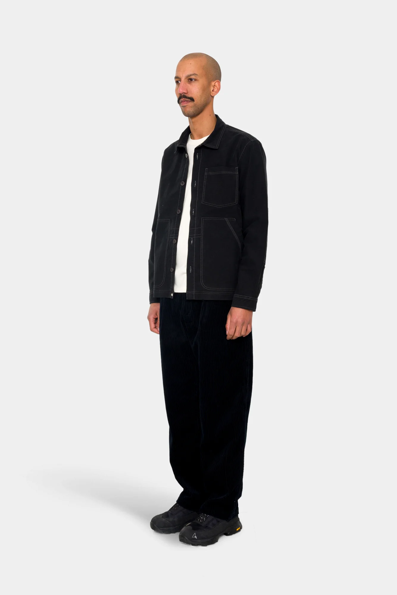 Assembly Utility Jacket - Black Brushed - Image 3