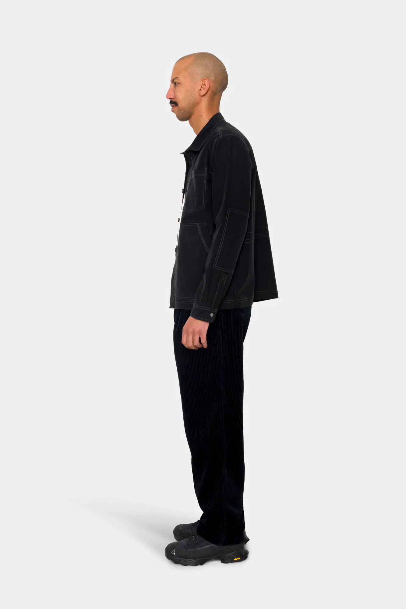 Assembly Utility Jacket - Black Brushed - Image 4