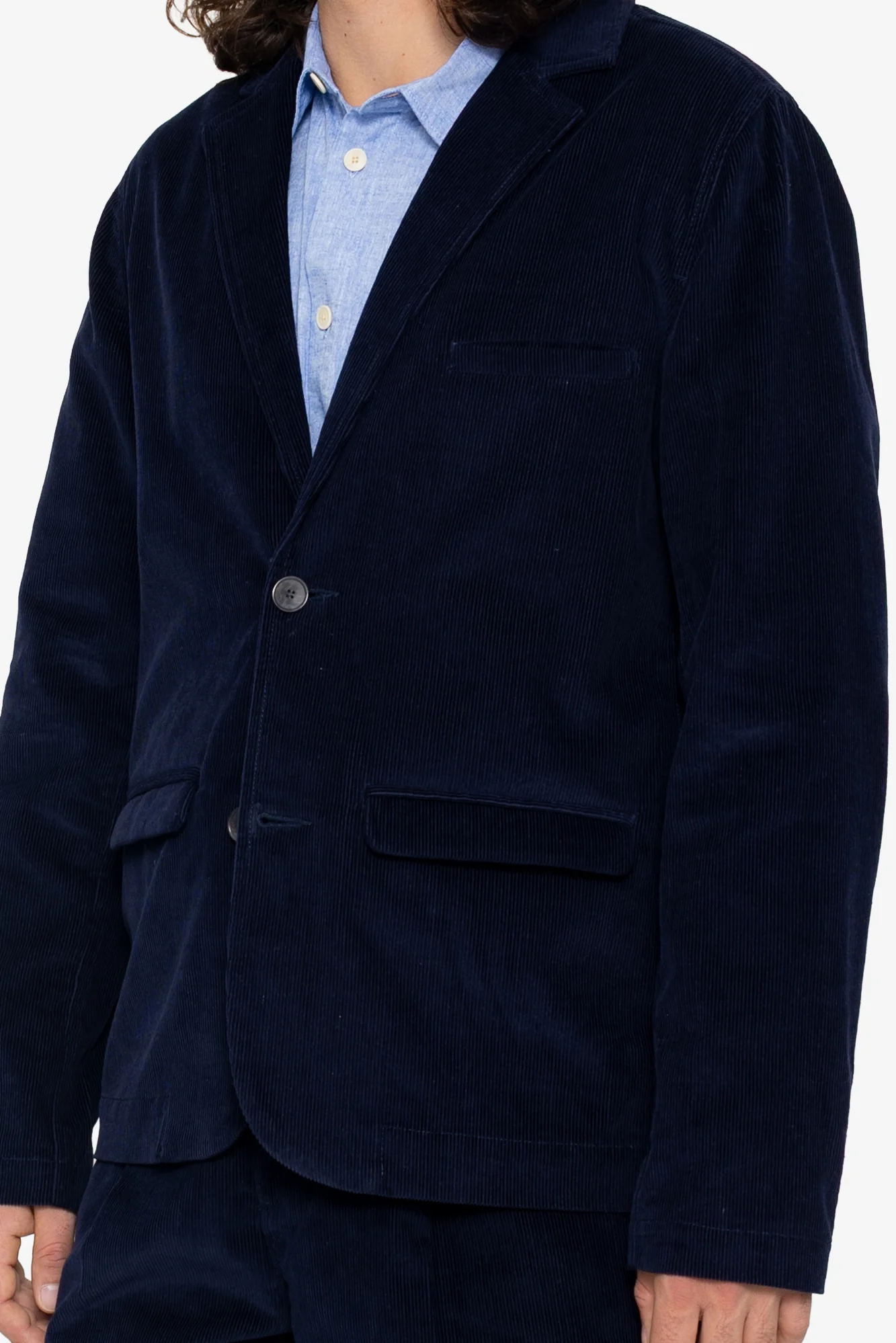 Assembly Blazer - Midnight Navy Cord - Image 7