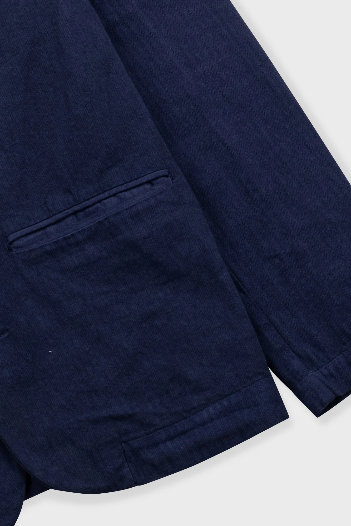 Assembly Blazer - Navy Herringbone - Image 7