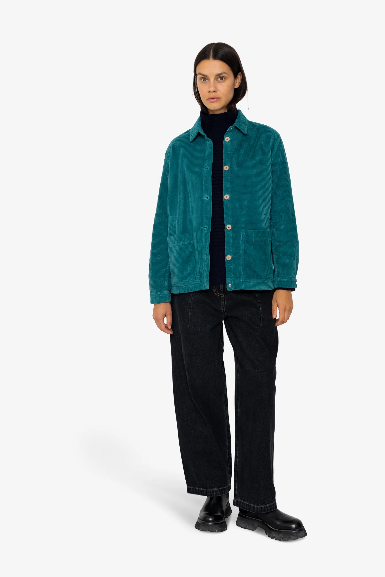 Assembly Jacket - Dark Teal Directional Cord - Image 7