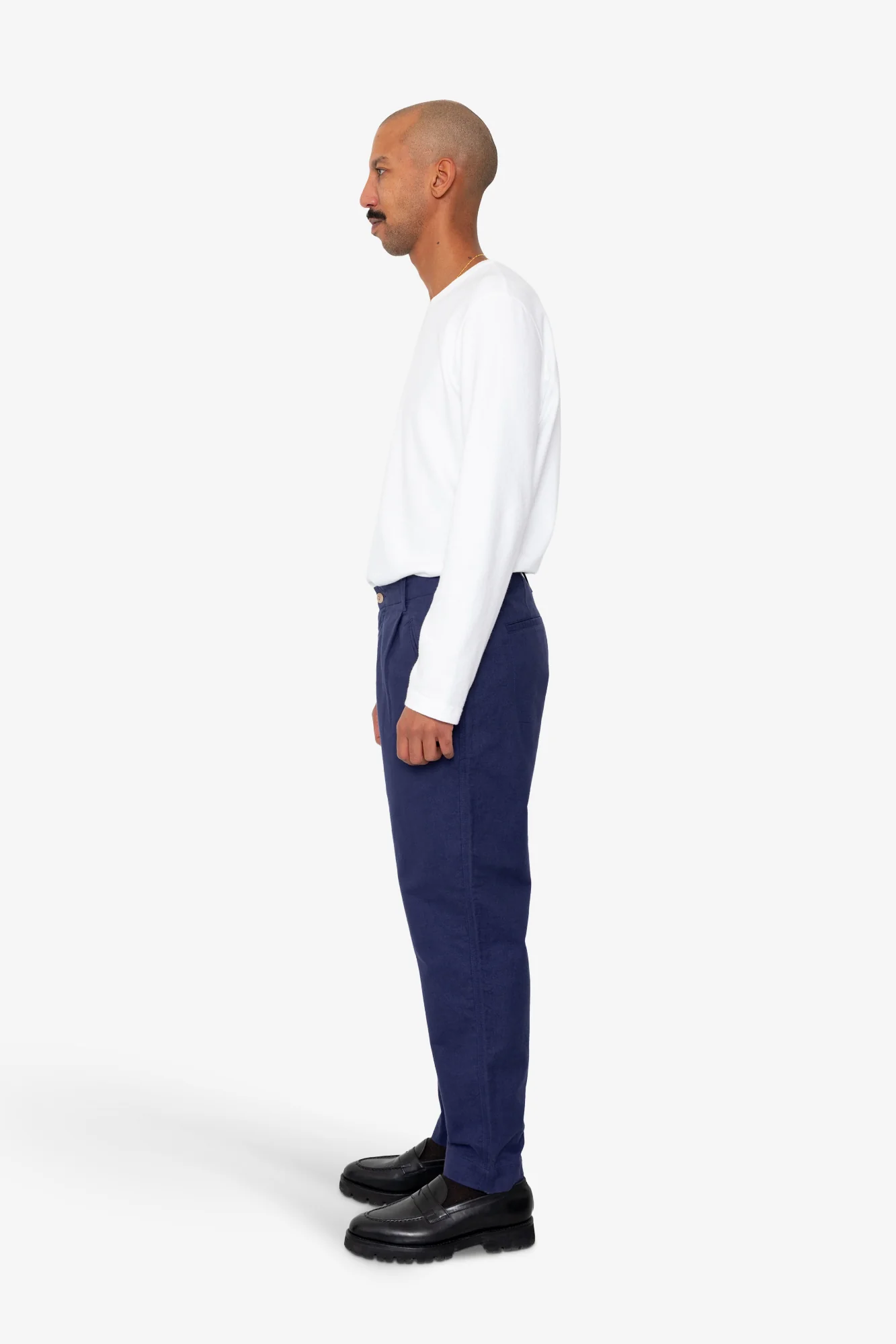 Assembly Pant - Mid Blue Moleskin - Image 4