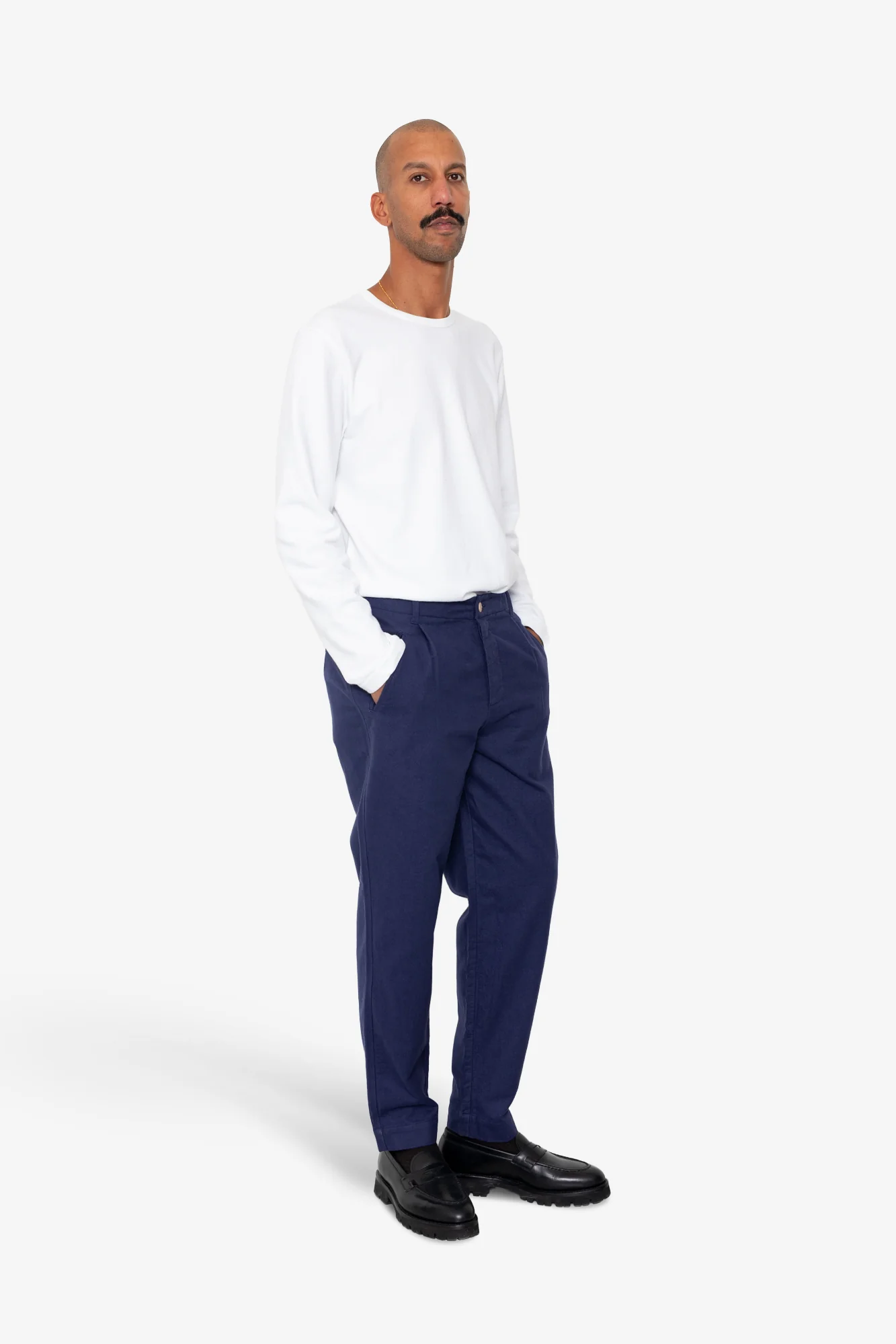 Assembly Pant - Mid Blue Moleskin - Image 6