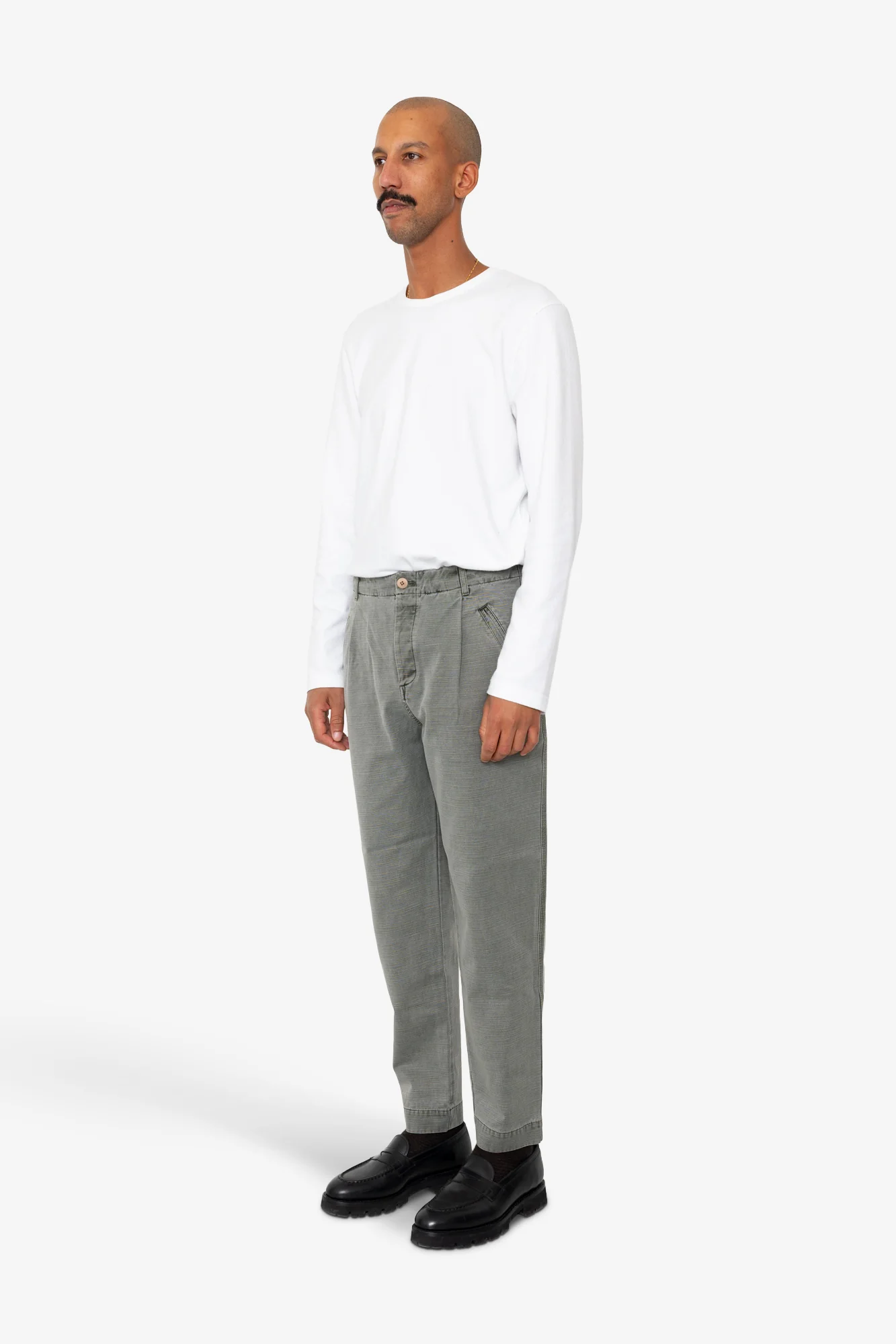 Assembly Pant - Olive Slub - Image 3