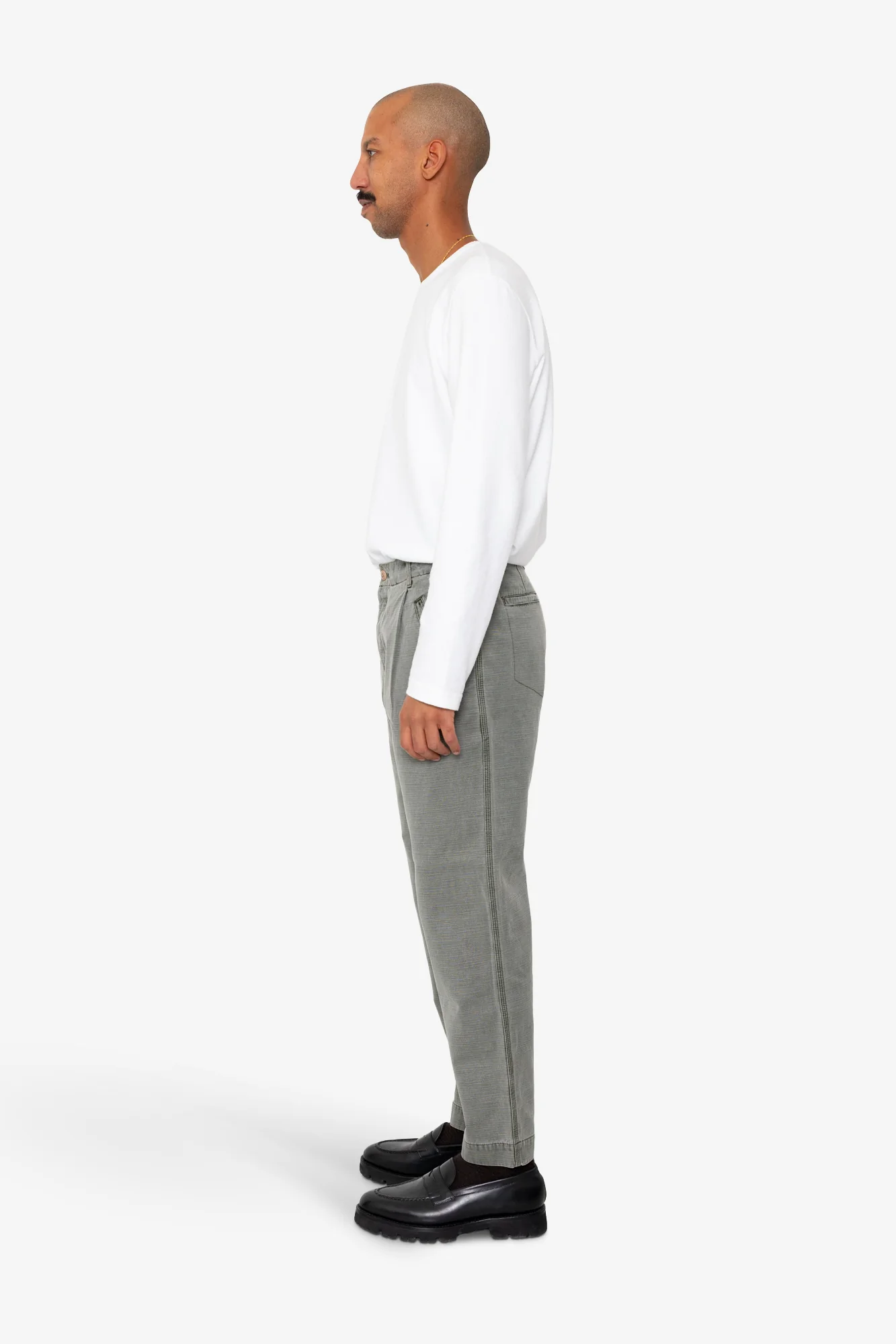 Assembly Pant - Olive Slub - Image 4