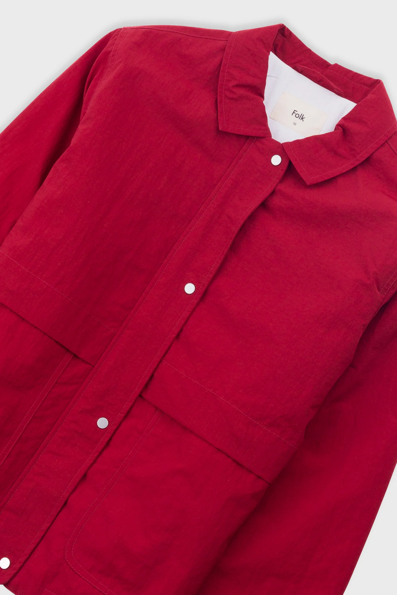 Blouson - Crimson Ripstop Nylon - Image 4