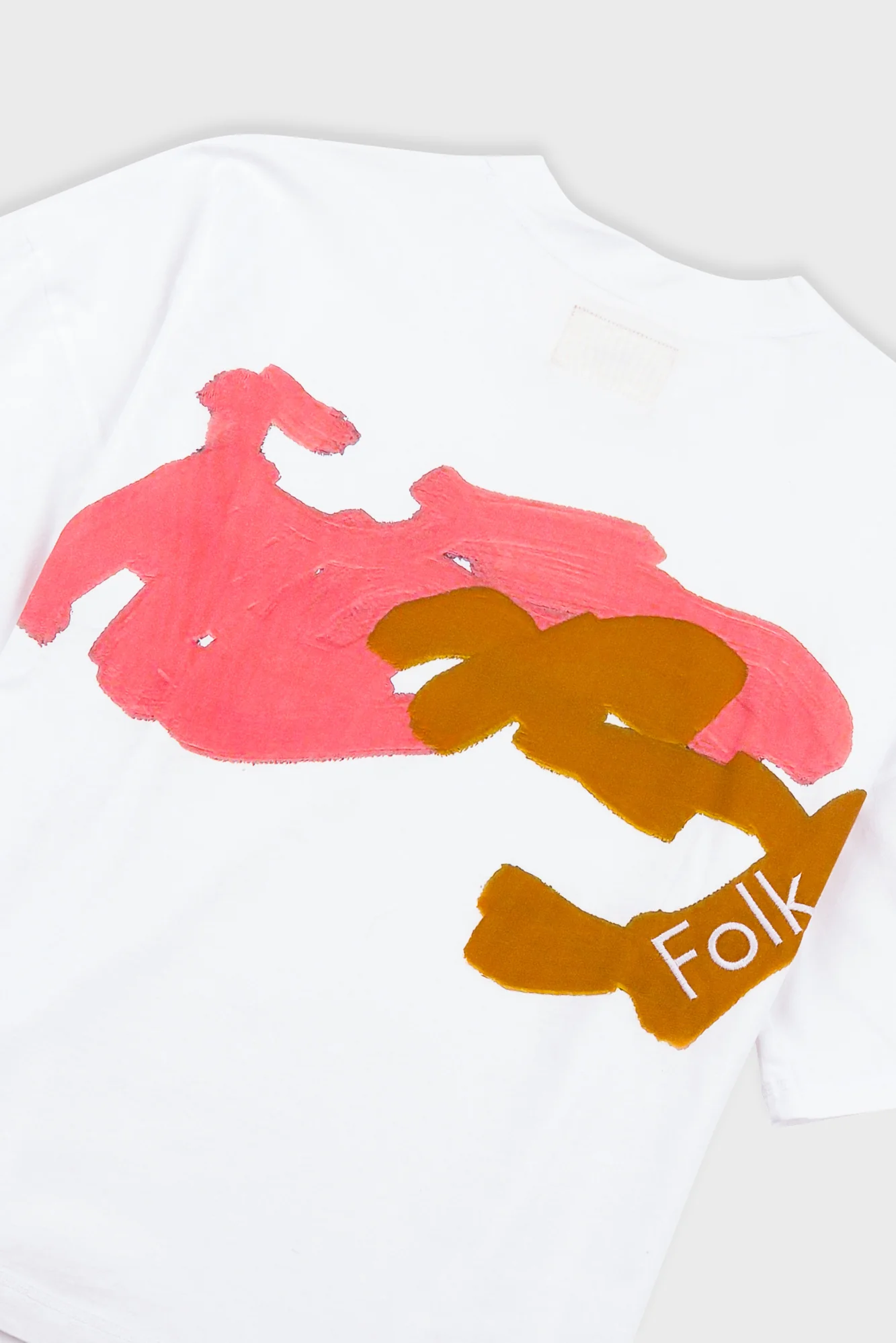 Boyfriend T-Shirt - Graphic White - Image 6