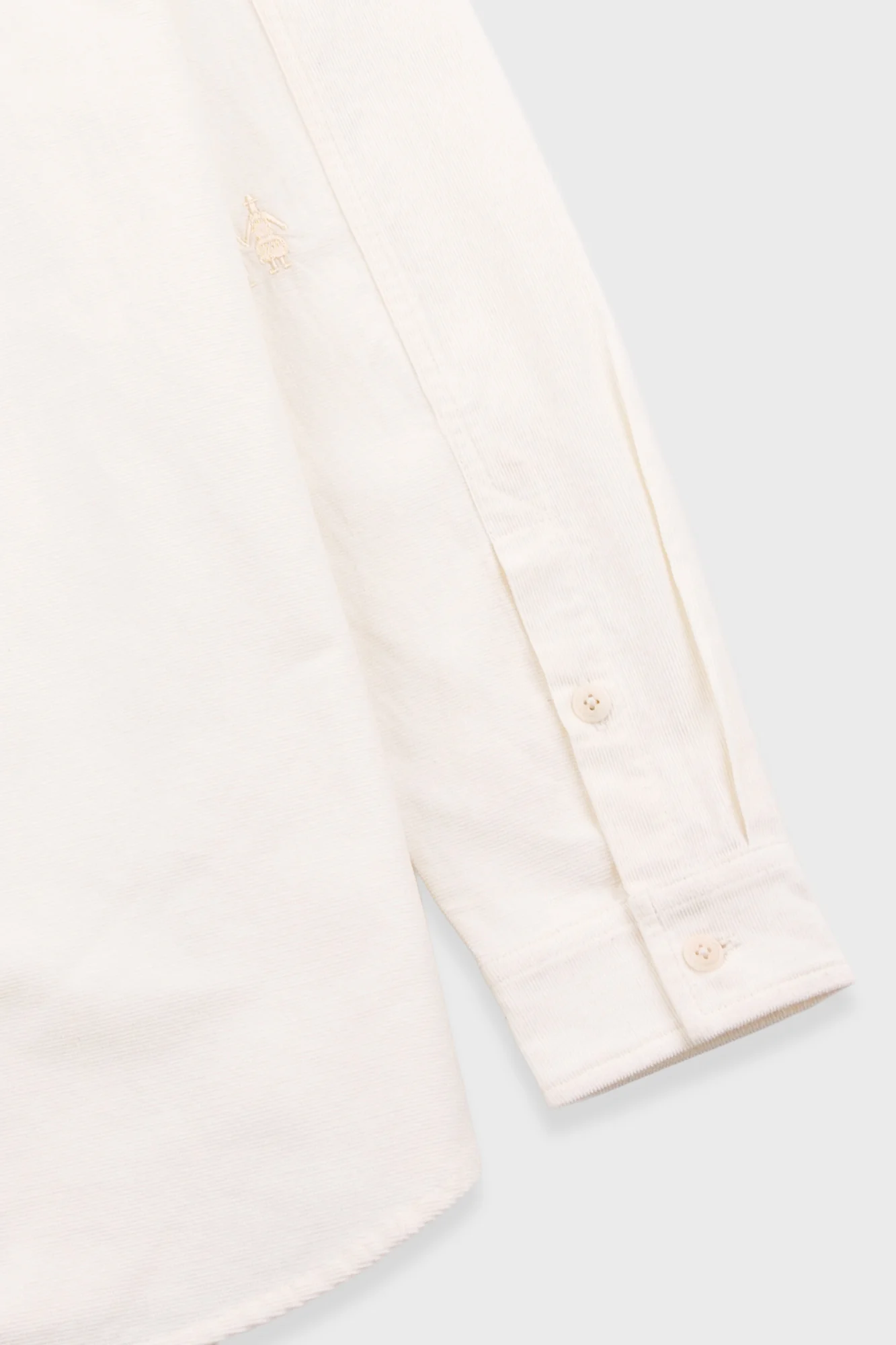 Direction Babycord Shirt - Ecru Embroidery - Image 9