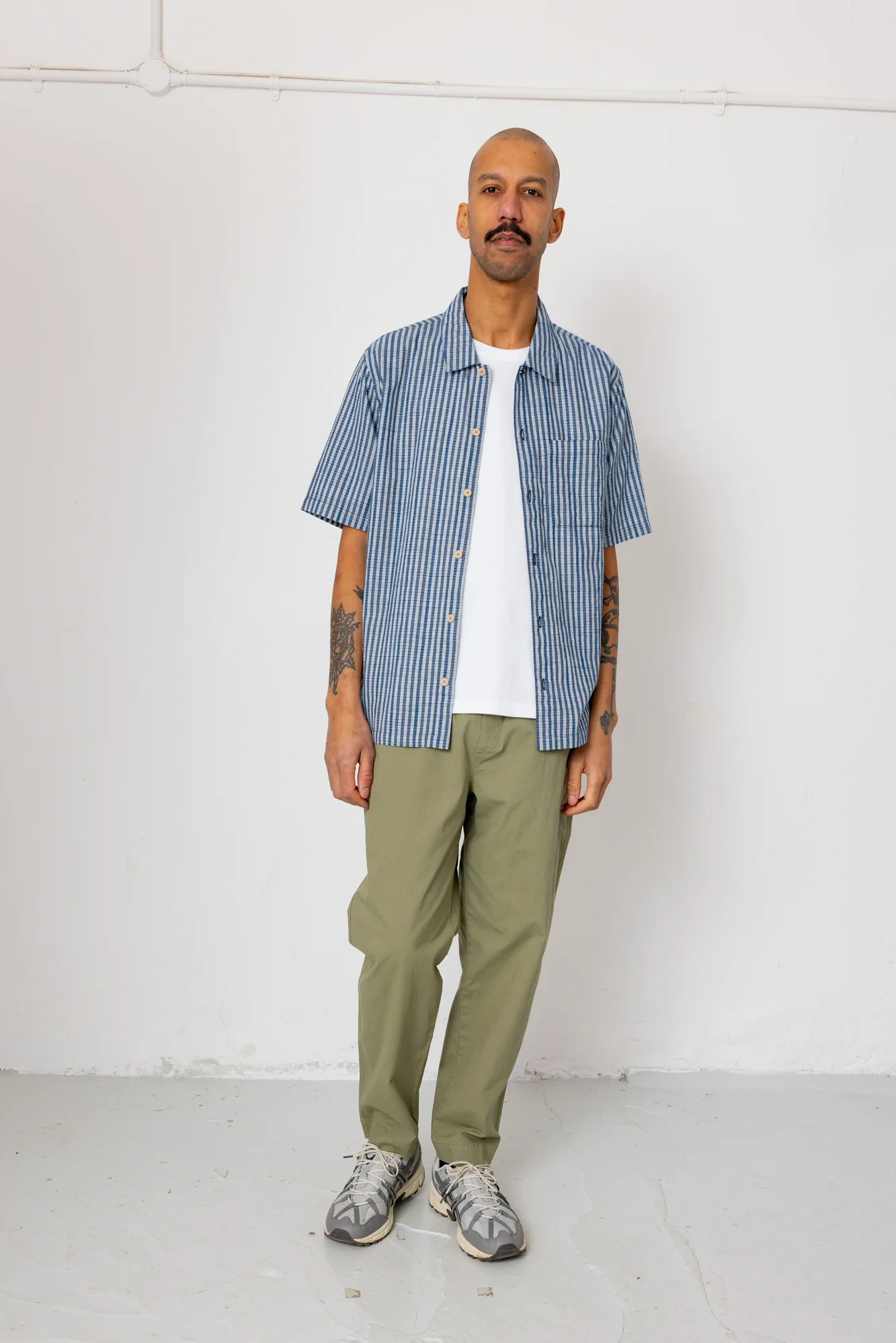 Drawcord Assembly Pant - Light Olive Ripstop - Image 9