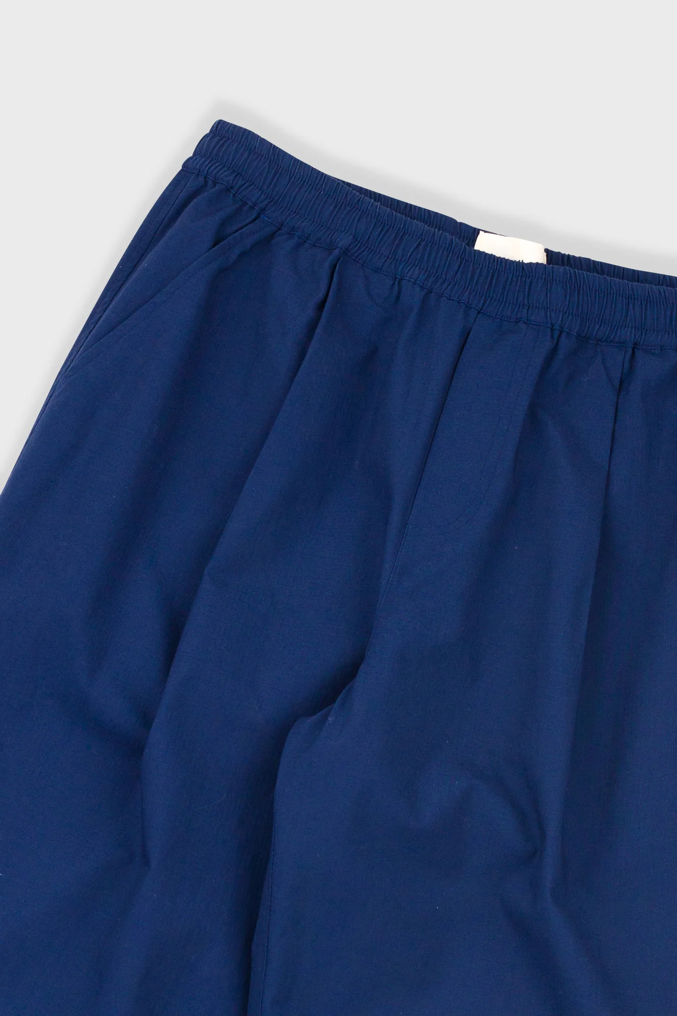Drawcord Loose Trouser - Rich Navy Ripstop - Image 5