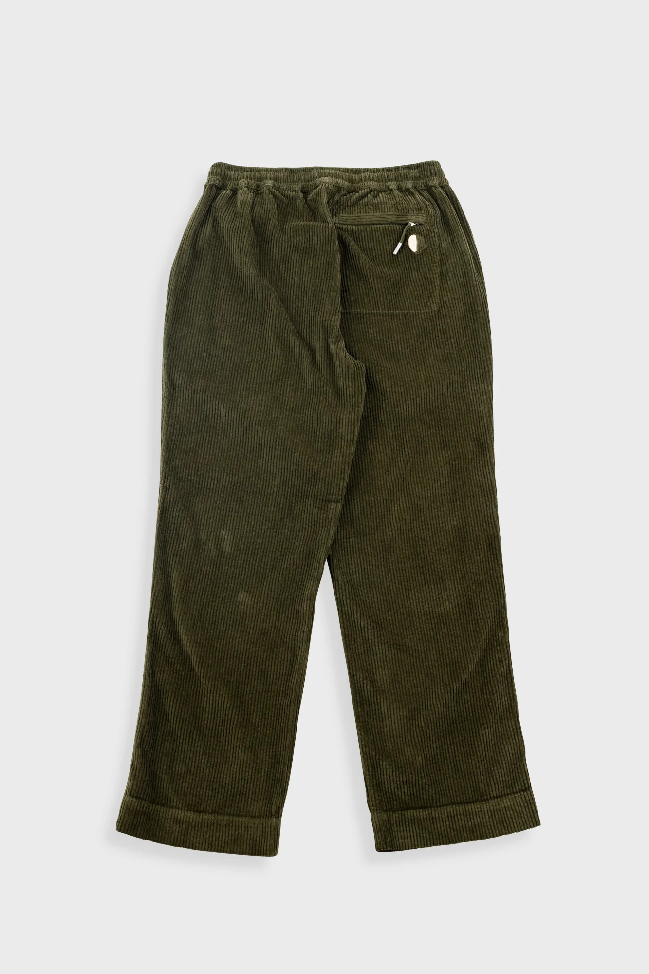 Drawcord Signal Pants - Olive Cord - Image 9