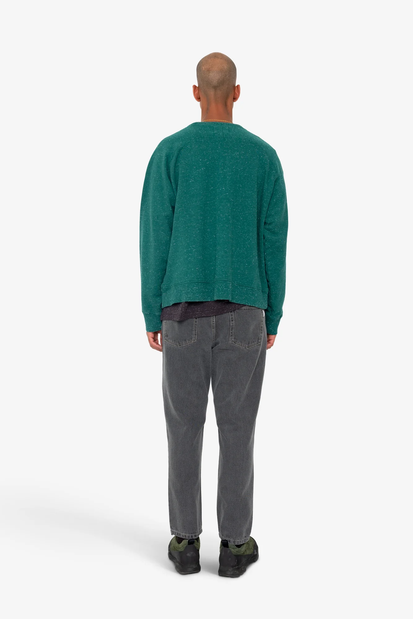Engineered Raglan Sweat - Phthalo Green - Image 9