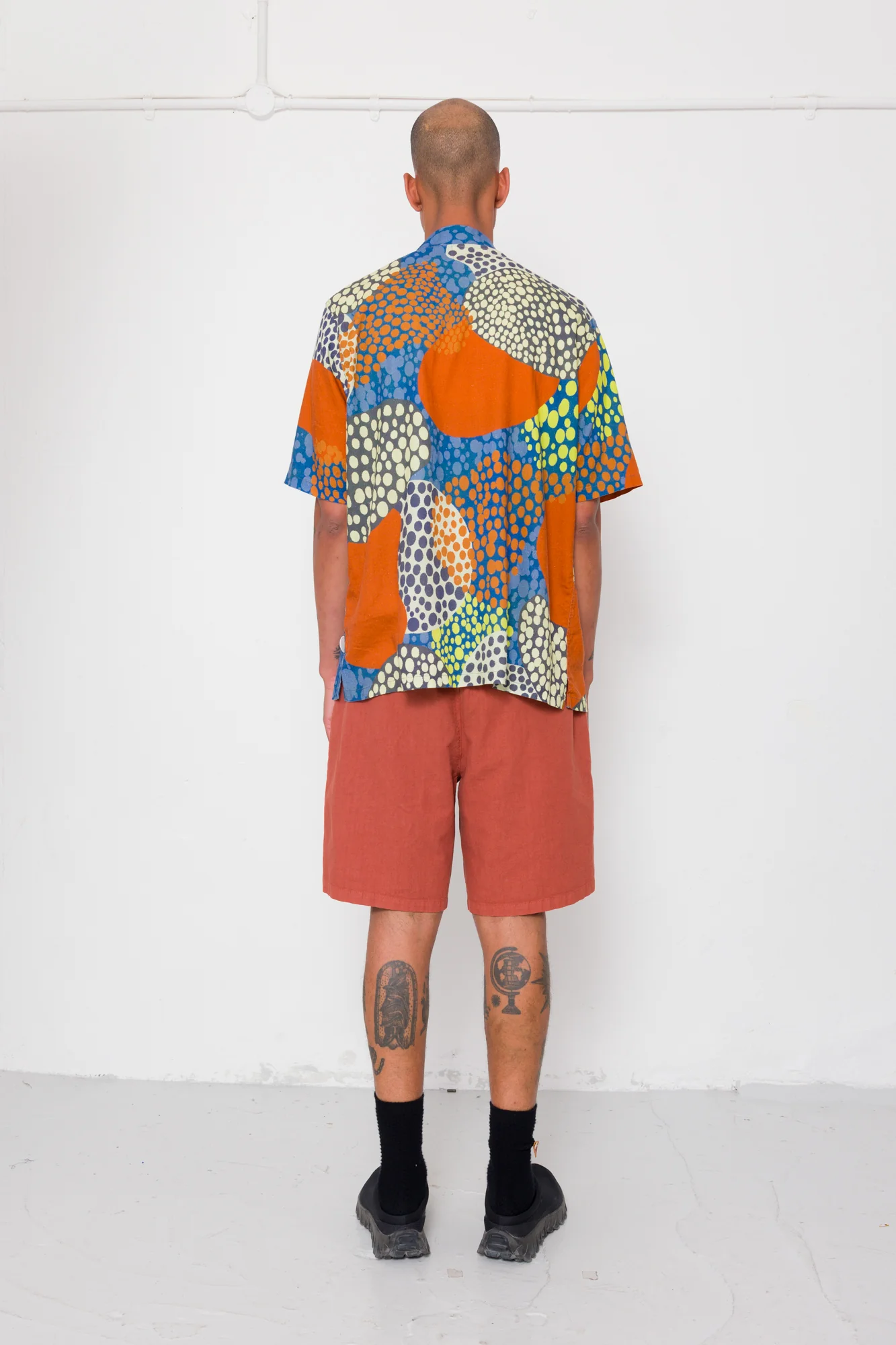 Gabe Shirt - Dot Print Red Multi - Image 8