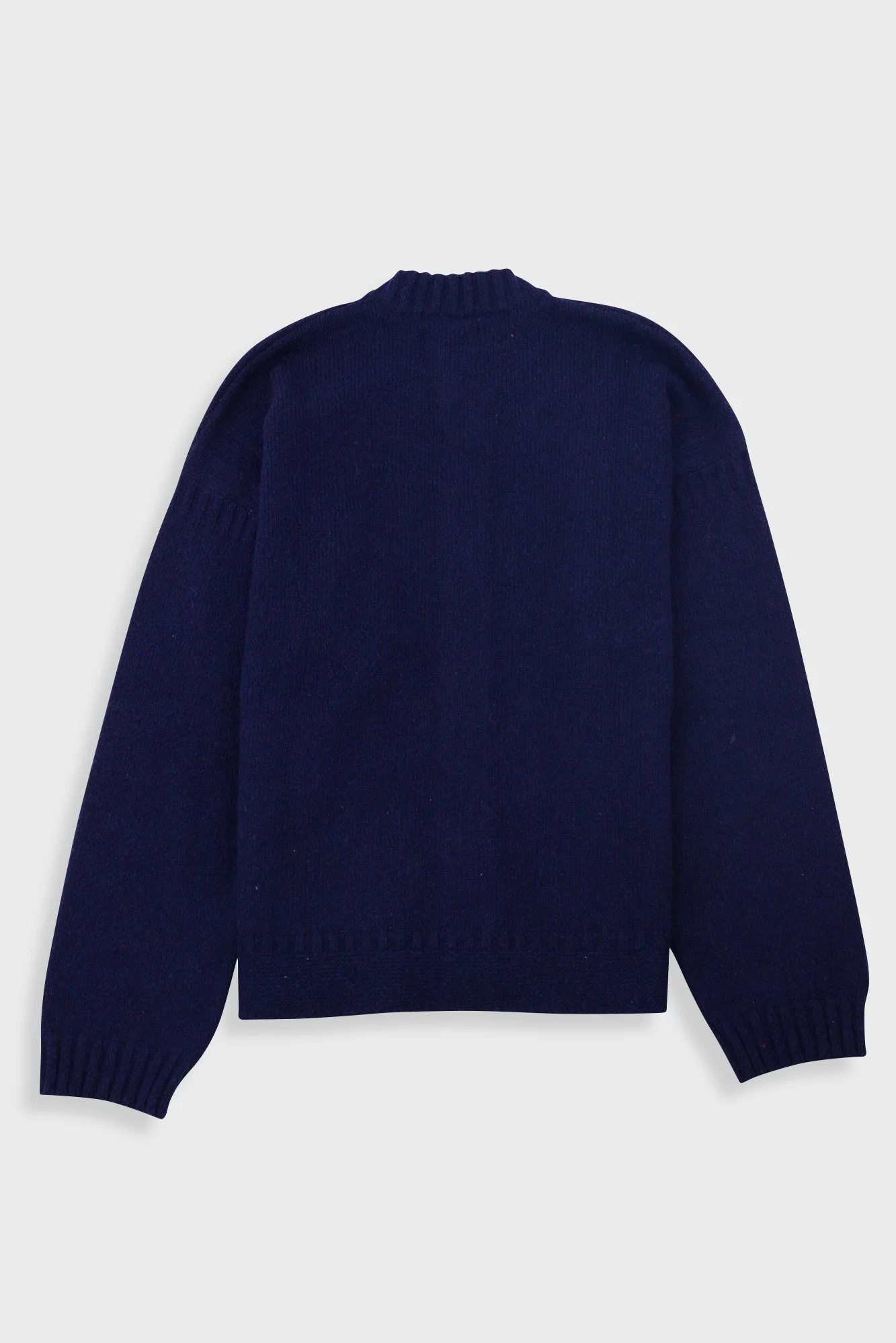 Knitted Jacket - Navy - Image 9