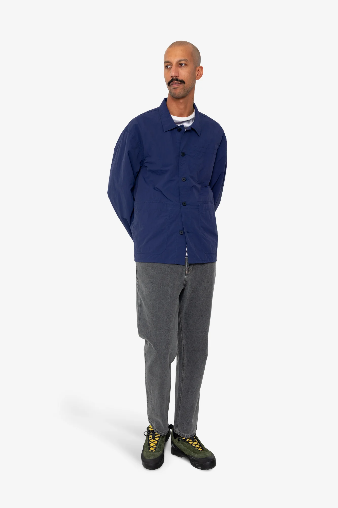 Lite Assembly Jacket - Rich Navy - Image 7