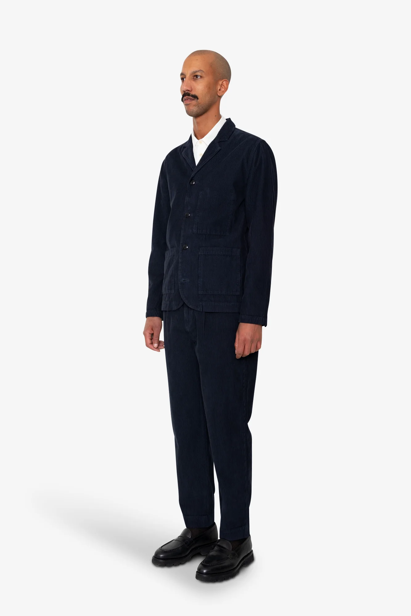 Patch Jacket - Navy Cord - Image 3