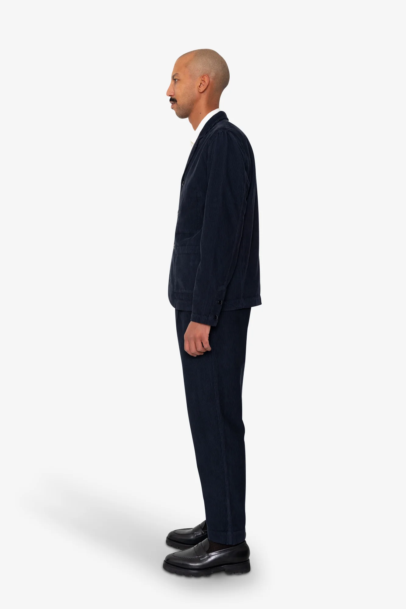 Patch Jacket - Navy Cord - Image 4