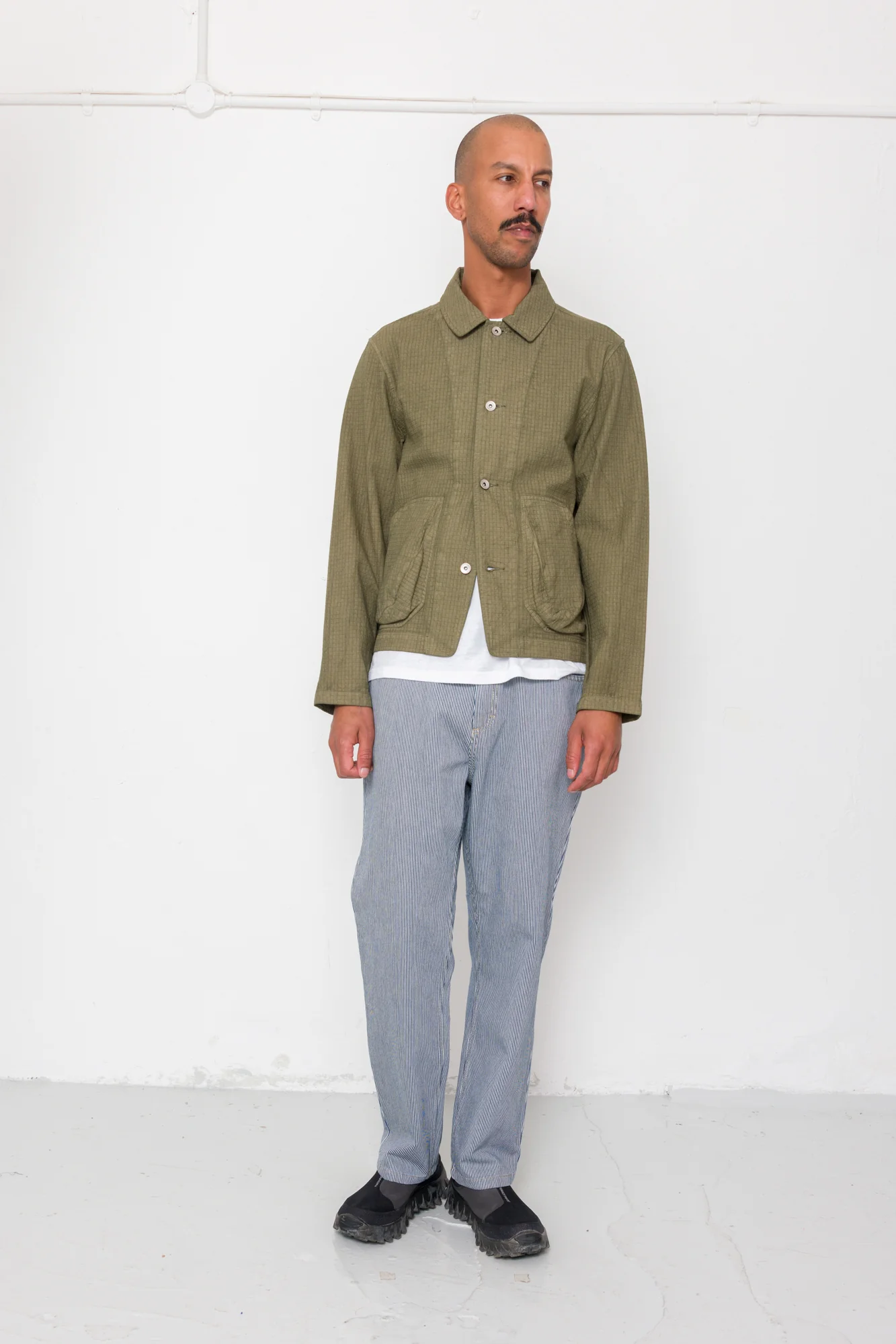 Prism Jacket - Olive Chunky Ripstop - Image 3