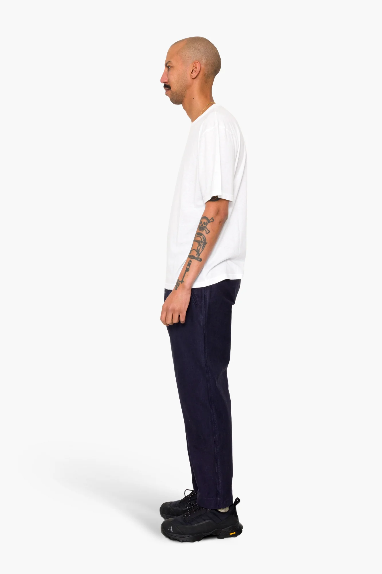 Relaxed Assembly T-Shirt - White Nep - Image 4