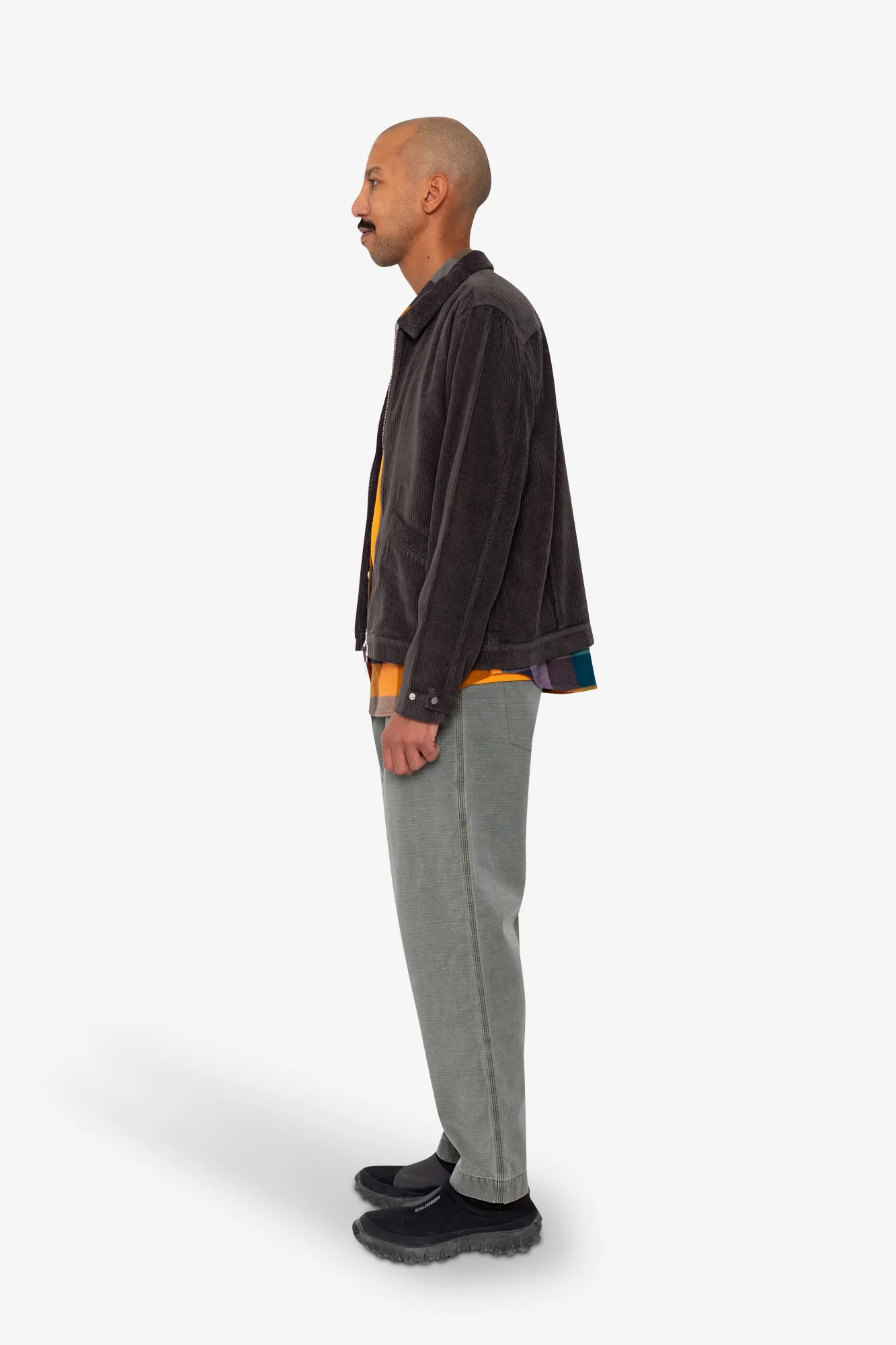 Signal Blouson - Black Grape Chunky Cord - Image 4