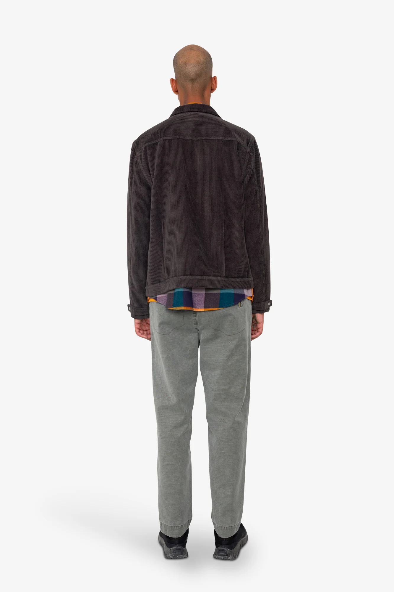 Signal Blouson - Black Grape Chunky Cord - Image 8