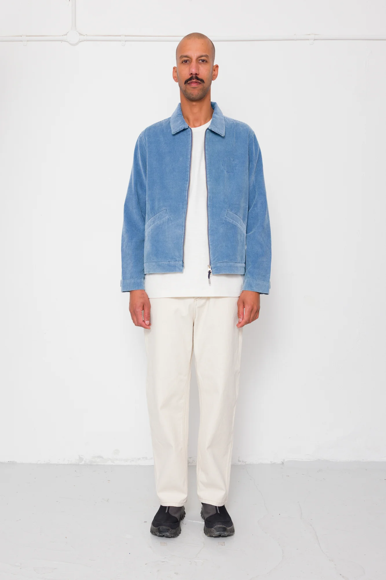Signal Blouson - Soft Blue Cord - Image 7