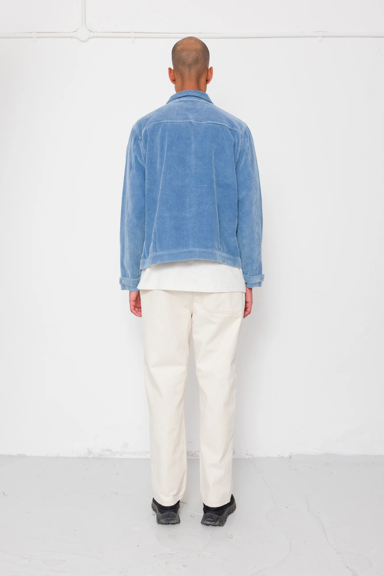 Signal Blouson - Soft Blue Cord - Image 8