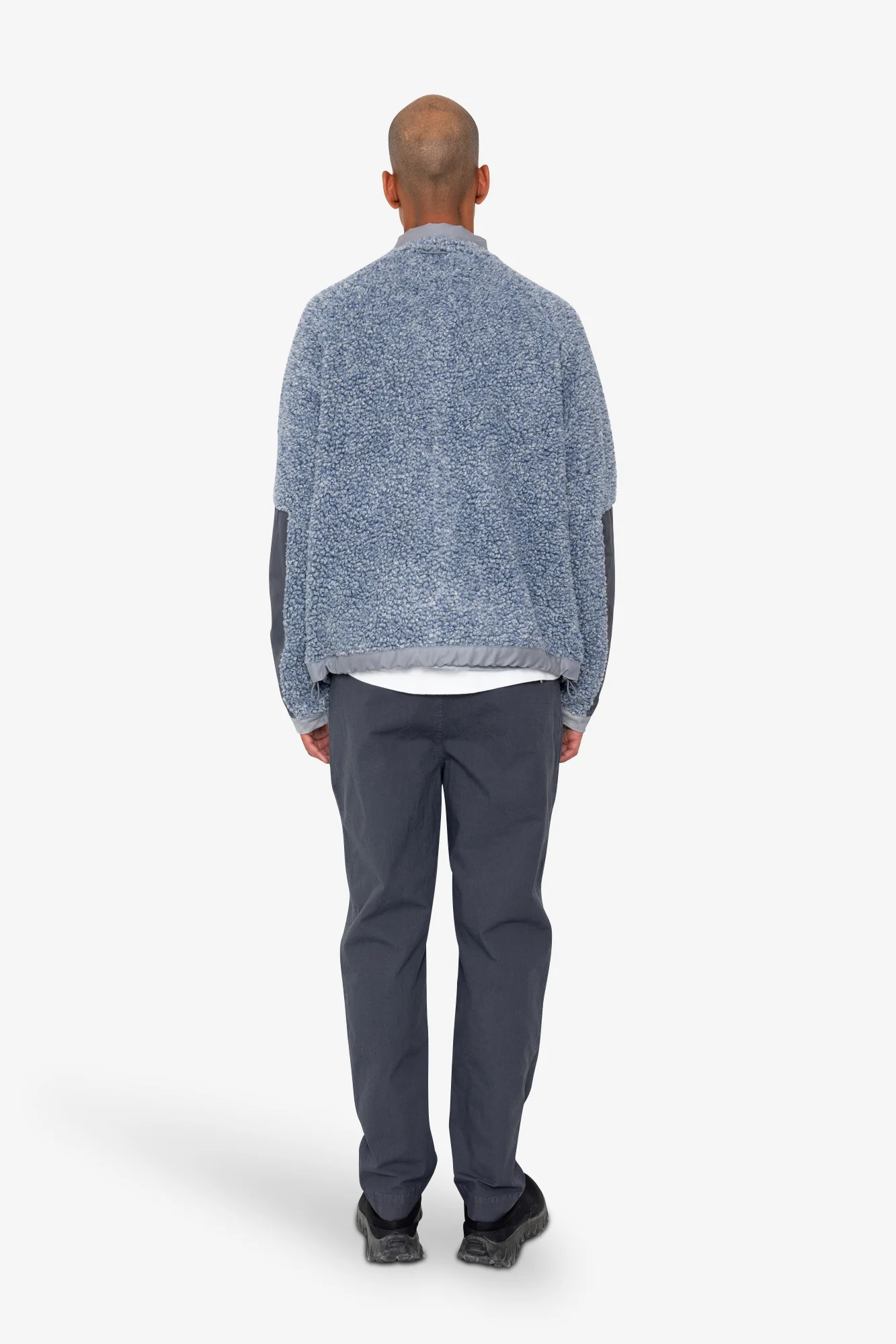 Signal Fleece - Soft Blue Curly Wool - Image 9