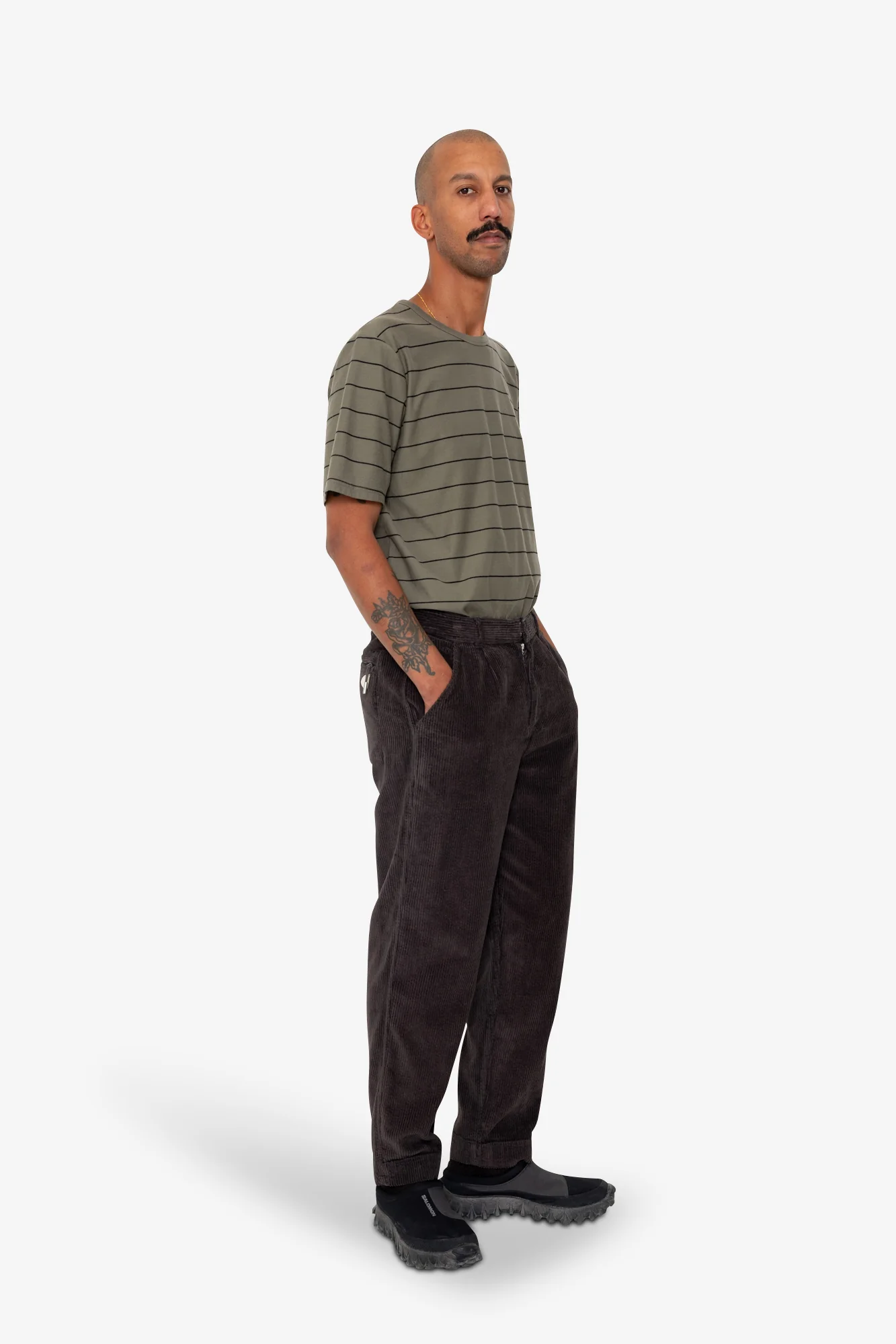Signal Pant - Black Grape Chunky Cord - Image 6