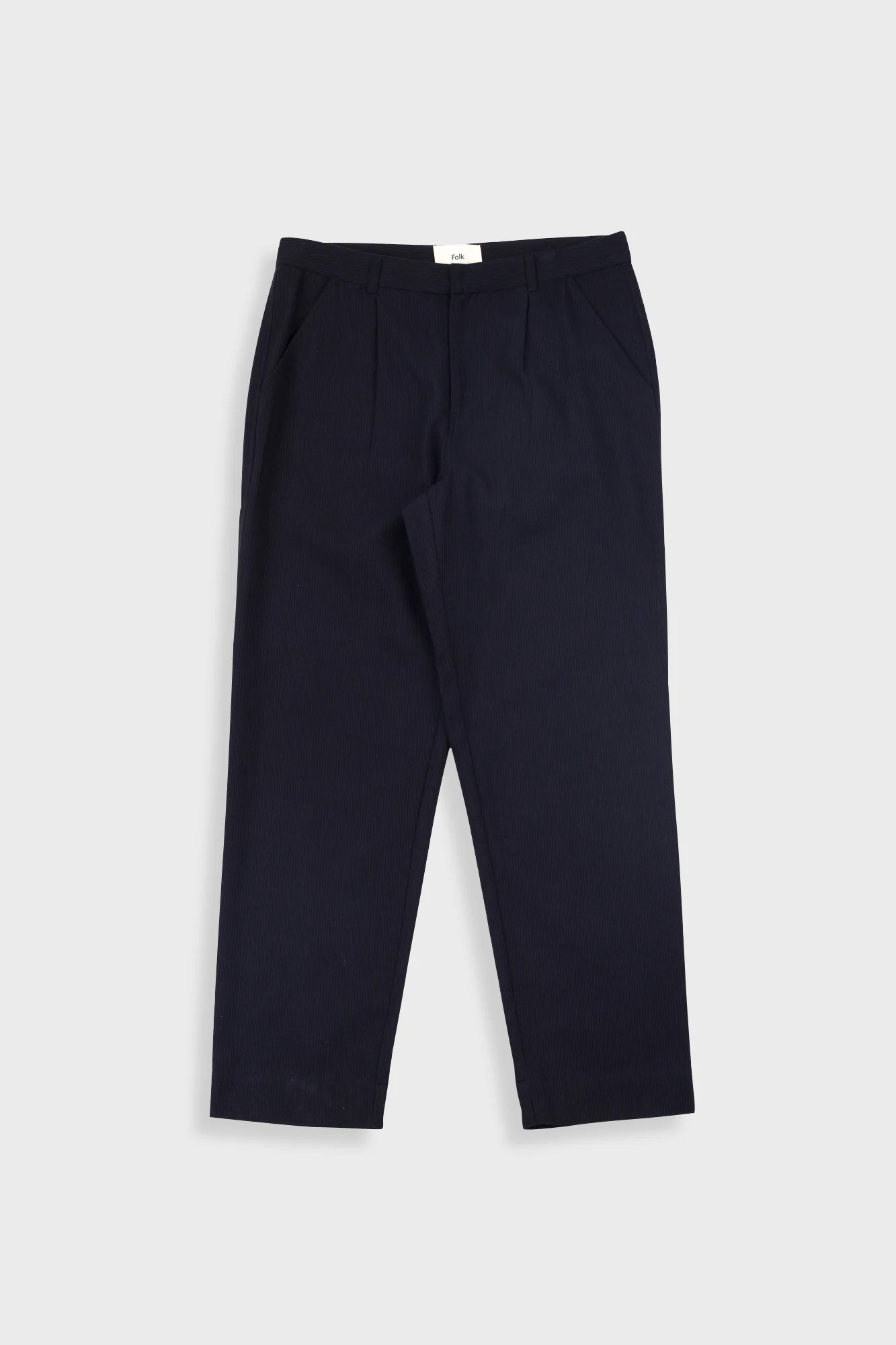 Signal Pant - Soft Black Brushed Stripe
