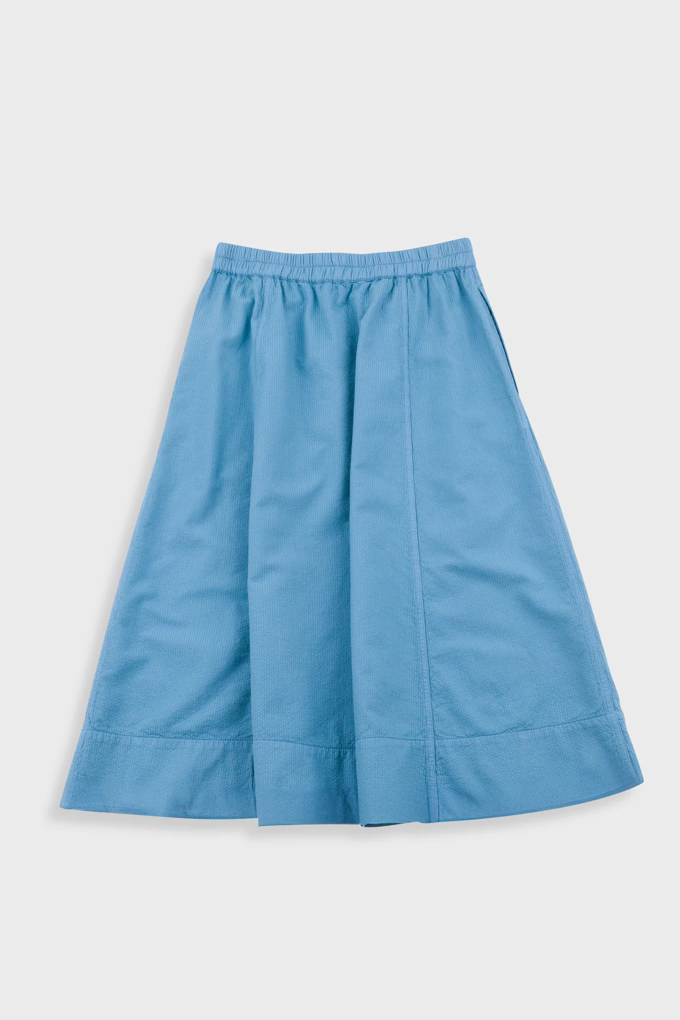 Full Seam Skirt - Light Indigo Topstitch - Image 8