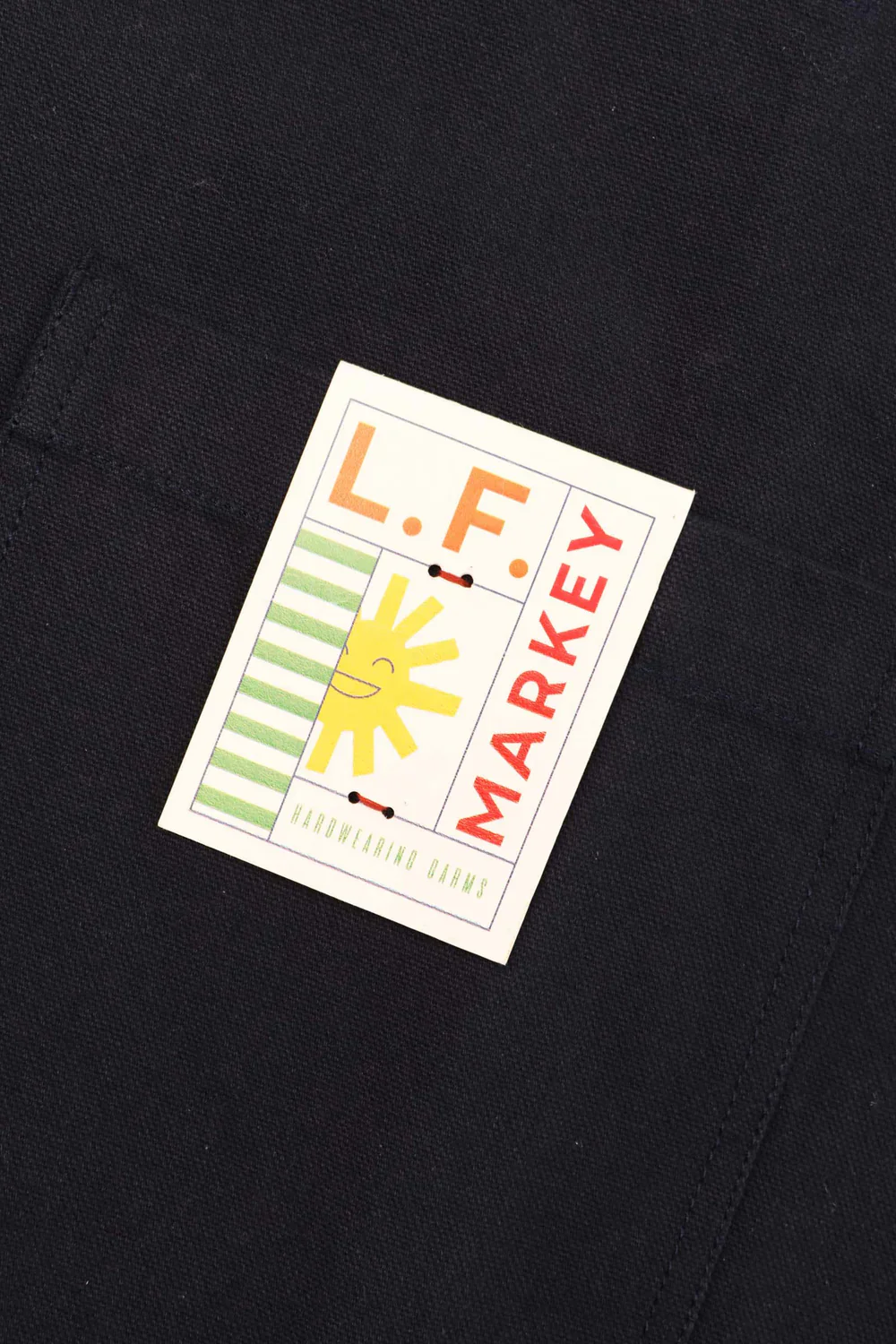 L.F.Markey | Wide Chore Coat - Navy - Image 2