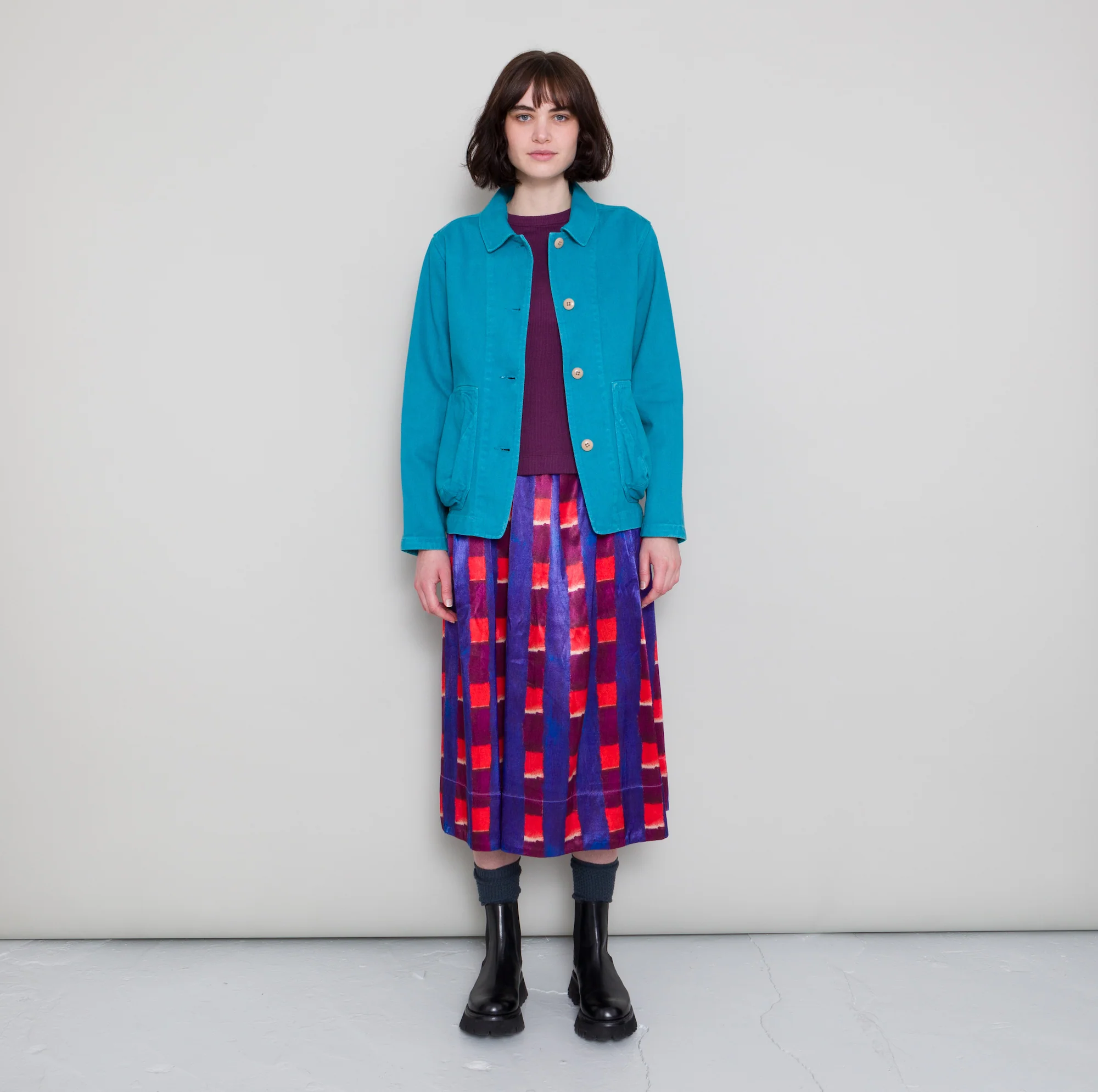 Prism Jacket - Verdigris Twill - Image 2