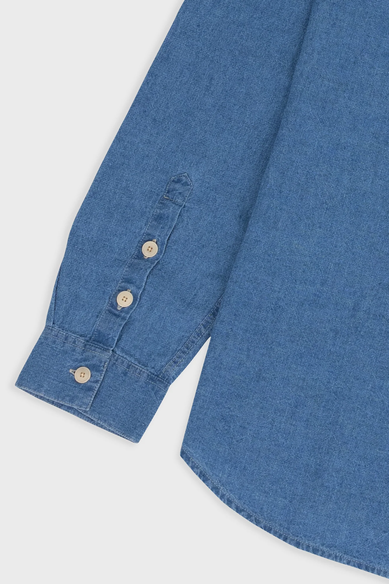 Relaxed Fit Shirt - Linen Indigo - Image 3