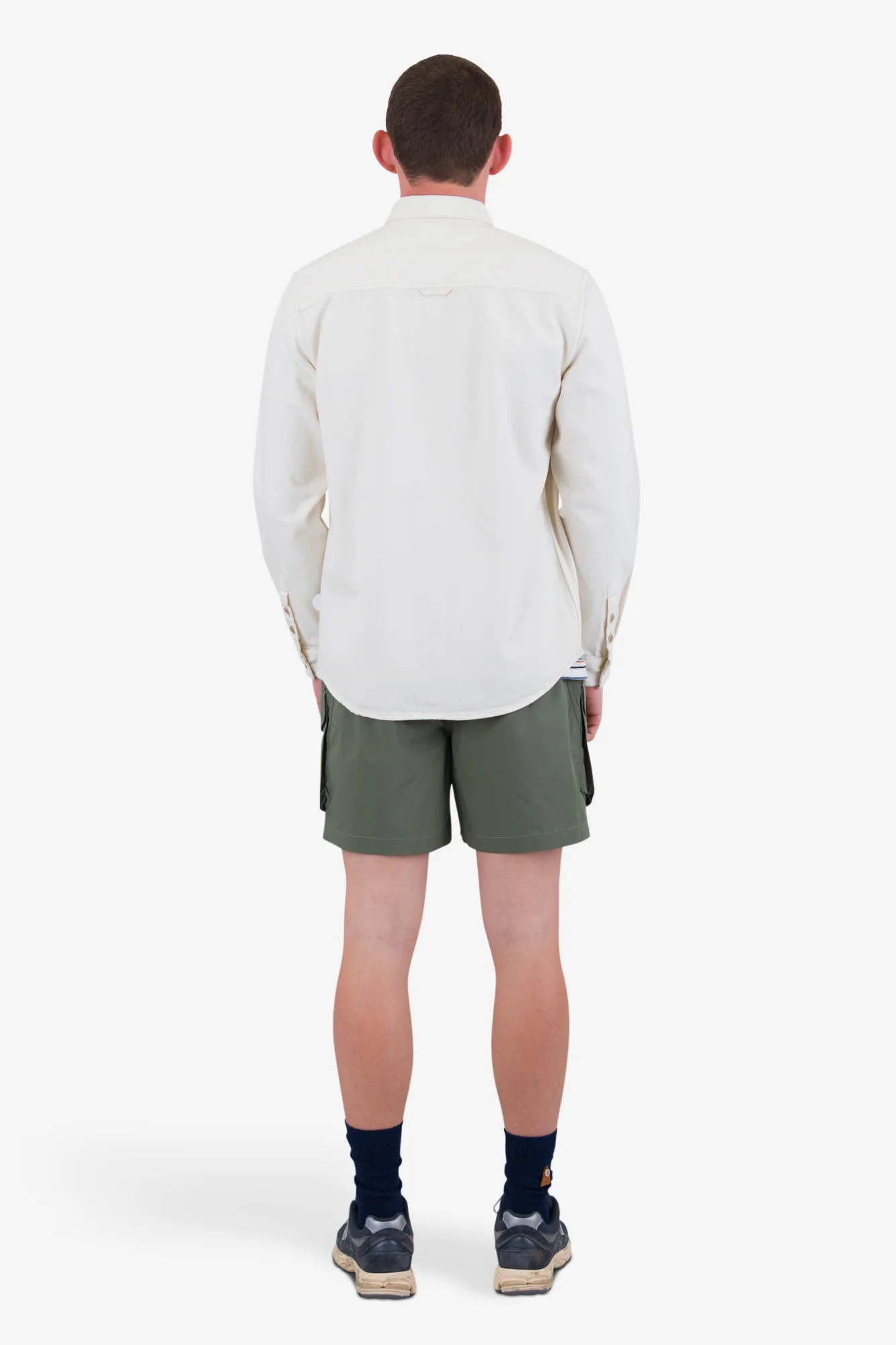 Relaxed Fit Shirt - White Denim - Image 7