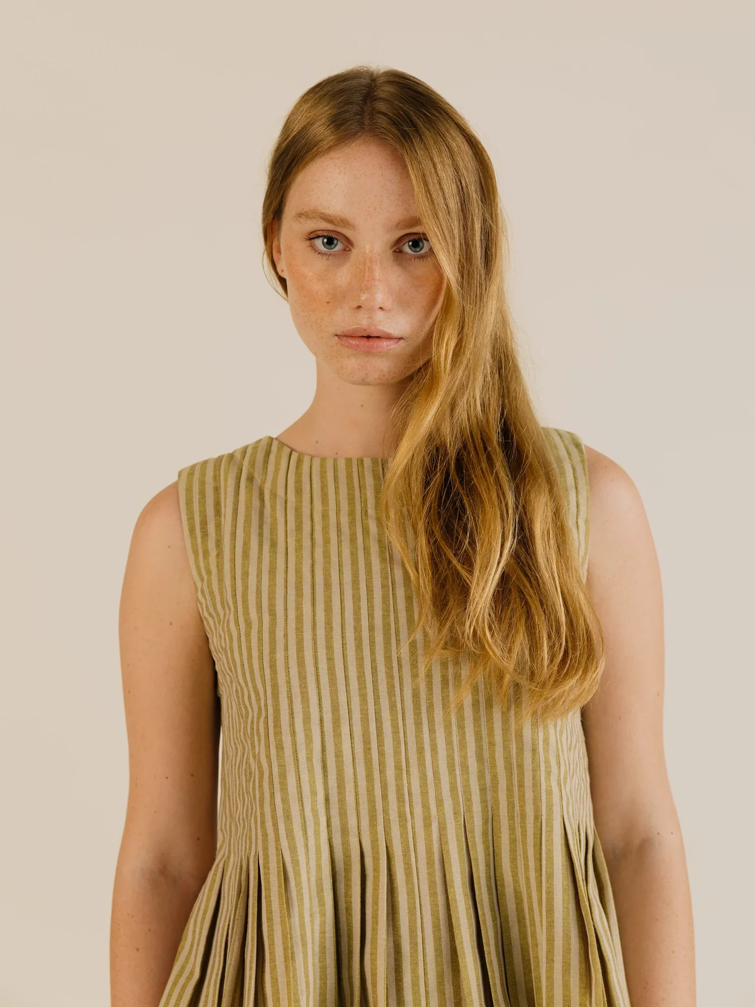 Sideline | Minnie Top - Ochre Stripe - Image 5