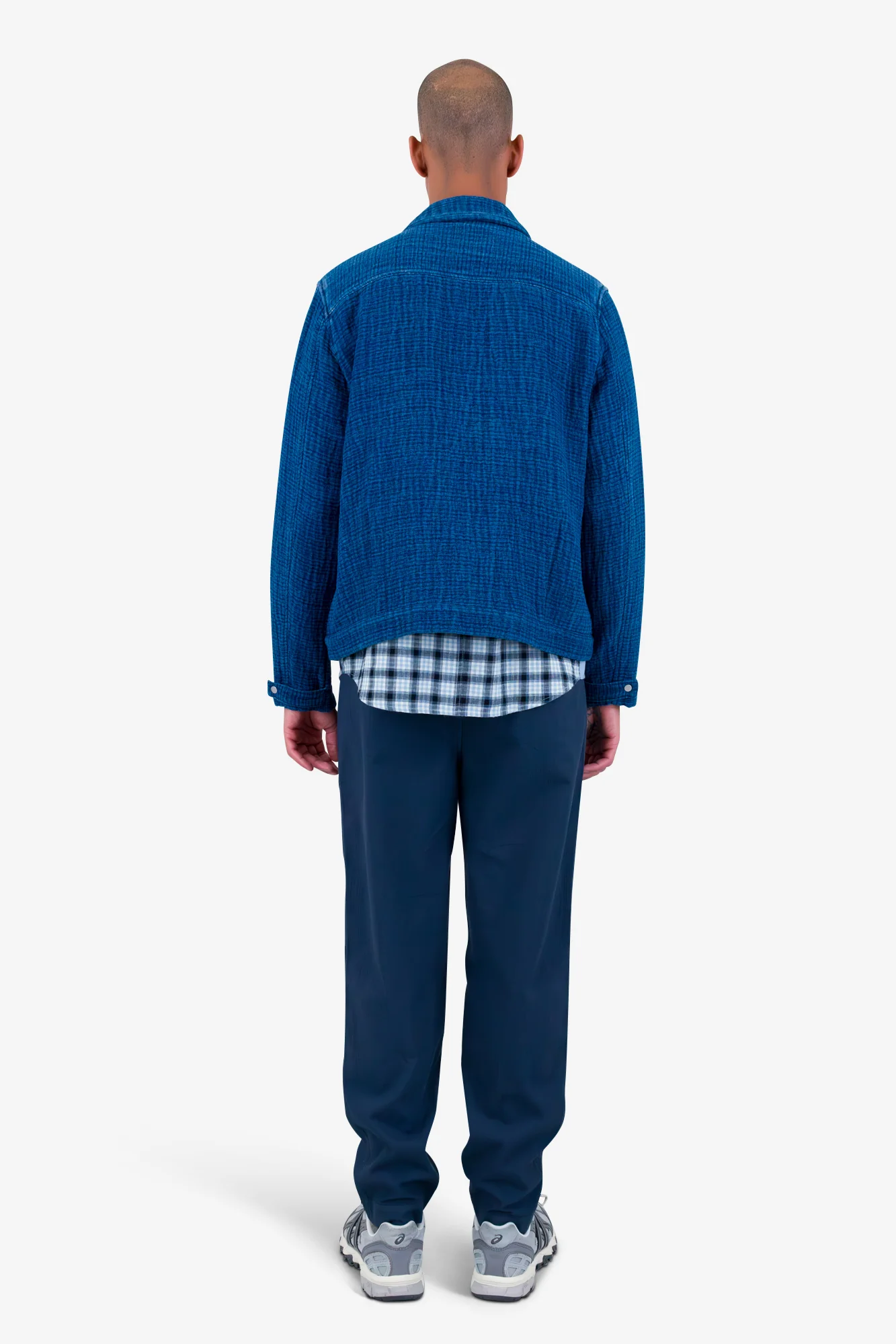 Signal Blouson - Indigo Waffle - Image 12