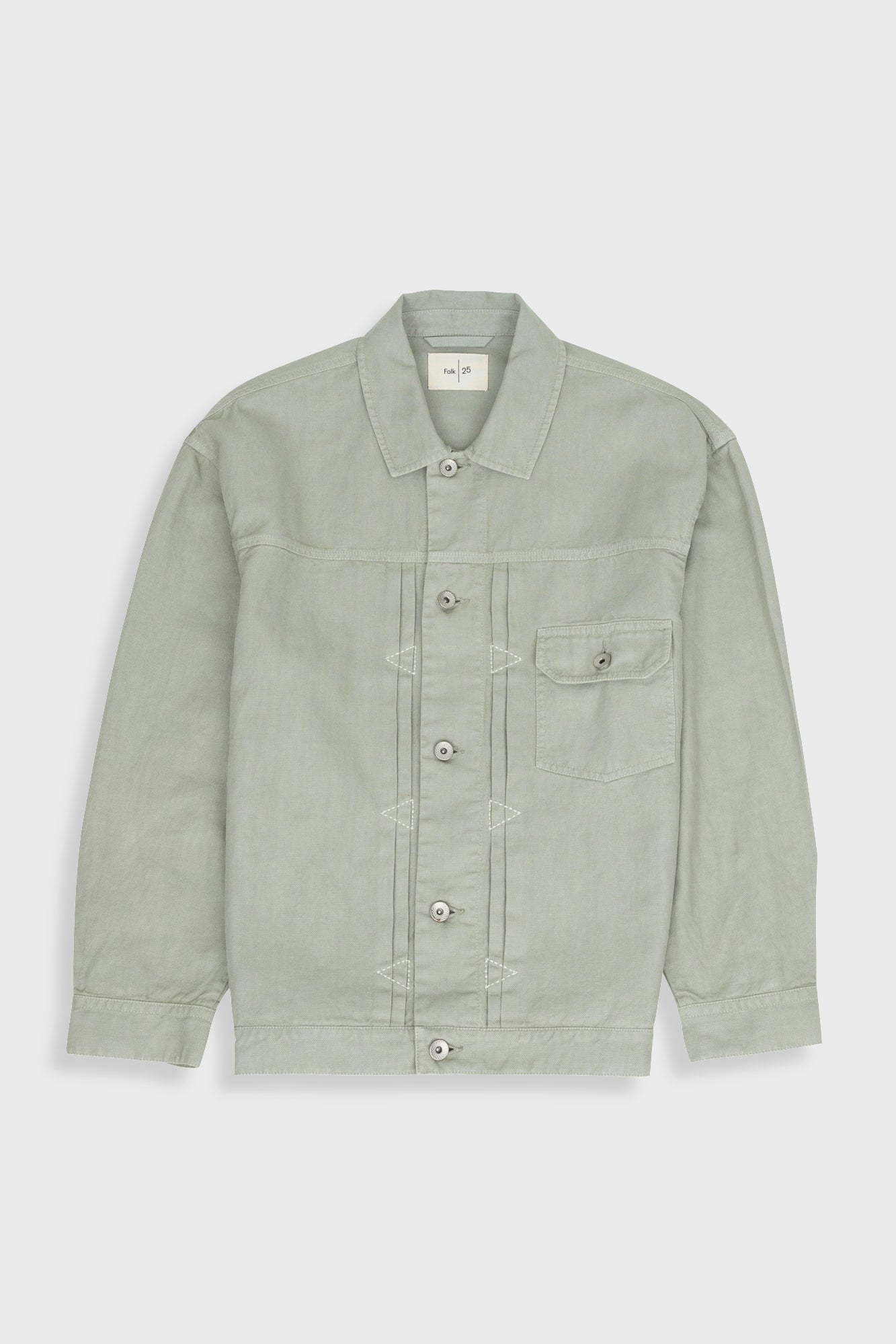 Trucker Jacket - Light Sage